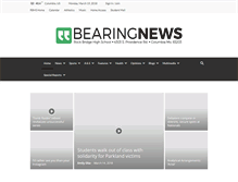Tablet Screenshot of bearingnews.org